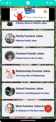 Jokes All You Can android App screenshot 1