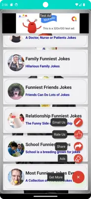 Jokes All You Can android App screenshot 2