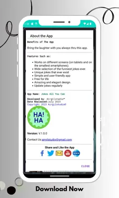 Jokes All You Can android App screenshot 3