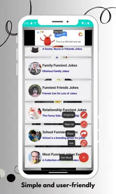 Jokes All You Can android App screenshot 5